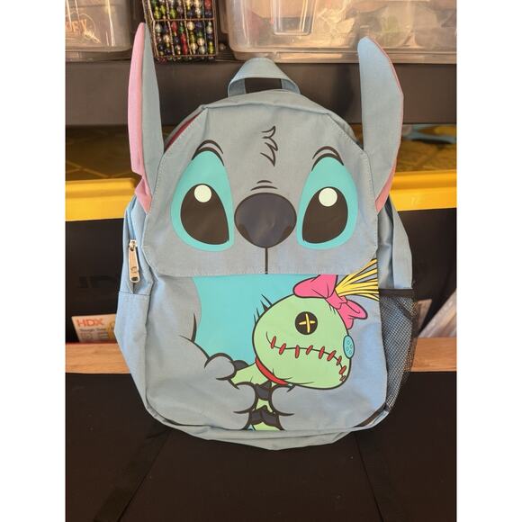 Loungefly Other - Disney Loungefly Lilo & Stitch Backpack with Scrump Plush Design 3D Ears